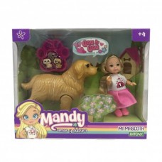 MUÑECA MANDY DITOYS MI MASCOTA