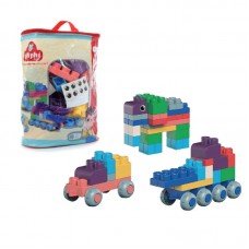 BLOQUES BLANDOS X 80 PIEZAS PHI PHI TOYS EN BOLSA