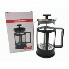 CAFETERA DE VIDRIO X 350 ML FRANCESA CON EMBOLO