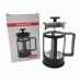 CAFETERA DE VIDRIO X 350 ML FRANCESA CON EMBOLO