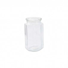 FRASCO DE VIDRIO HERMETICO HEXAGONAL X 1000 ML FRASCO DE VIDRIO HERMETICO HEXAGONAL X 1000 ML