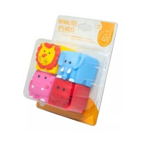 CHIFLE X 4 ANIMALITOS APILABLES