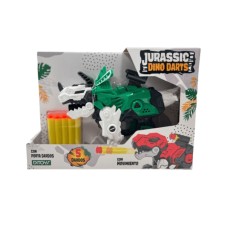PISTOLA LANZA DARDOS JURASSIC DINO DART DITOYS 2876