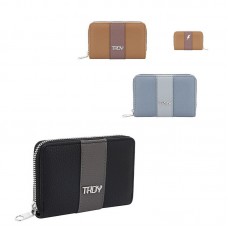 BILLETERA DE DAMA FICHERO CHICO TRENDY CON CIERRE