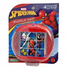 ROMPECABEZAS X 4 DITOYS 360 SPIDERMAN