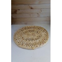 POSA PLATO-FUENTE DE RATAN