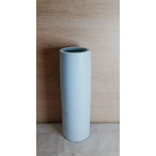 FLORERO DE CERAMICA LINEA WHITE CILINDRO