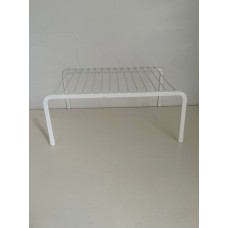 CANASTA DE ALAMBRE PARA COLGAR BLANCA 28 CM