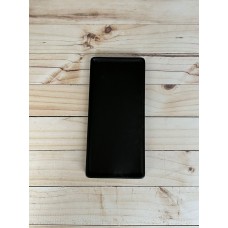 BANDEJA DE CERAMICA RECTANGULAR NEGRA