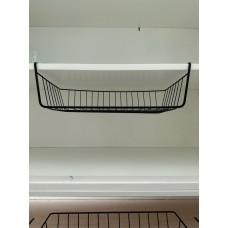 CANASTA DE ALAMBRE PARA COLGAR NEGRO 31 CM