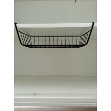CANASTA DE ALAMBRE PARA COLGAR NEGRO 36 CM
