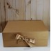 CAJA DECORADA PLEGABLE CON MOÑO