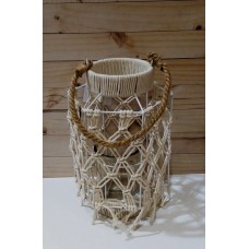 PORTAVELAS FAROL CON HILOS
