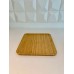 BANDEJA DE BAMBU CUADRADA 25 X 25 CM