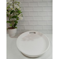 BANDEJA SIMIL CERCAMICA LINEA RUSTIC 40 X 30 CON ASAS