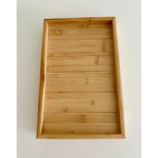 BANDEJA DE BAMBU RECTANGULAR 30 X 20 CM