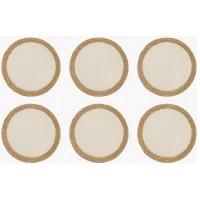 MANTEL INDIVIDUAL GRASS COMBINADO CON BLANCO