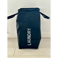 CESTO PARA ROPA LANDRY NEGRO