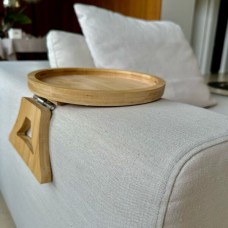BANDEJA PARA SILLON BAMBU REDONDA
