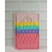 LIBRETA INFANTIL CON POP IT CUPCAKE