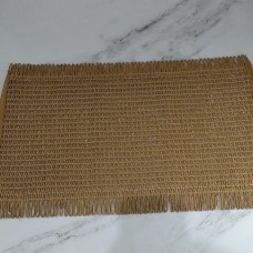 MANTEL INDIVIDUAL COCO RECTANGULAR MARRON