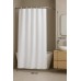 CORTINA DE BAÑO BLANCO 1,80 M X 1,80 M DE TELA CON GANCHOS