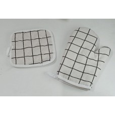 MANOPLA Y AGARRADERA PARA COCINA DE TELA