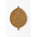 MANTEL INDIVIDUAL SEAGRASS FORMA DE HOJA