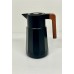 JARRA TERMICA X 1 L MANIJA DE MADERA BLACK