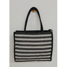 CARTERA DE DAMA BOLSO PLAYERO TEJIDO CON CIERRE CARTERA DE DAMA BOLSO PLAYERO TEJIDO CON CIERRE