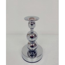CANDELABRO CROMADO BOLAS