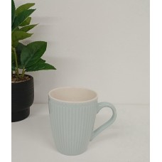 TAZA DE CERAMICA RAYAS PASTEL X 1