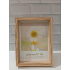 PORTARRETRATO 15 X 20 MADERA NATURAL