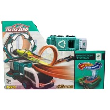 CAMION LANZADOR BLANCO 1 LOOP 43 PIEZAS SIX SIX ZERO