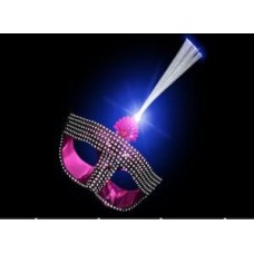 ANTIFAZ VENECIANO LUMINOSO CON STRASS Y FIBRA OPTICA ANTIFAZ VENECIANO LUMINOSO CON STRASS Y FIBRA OPTICA