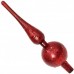 PUNTAL NAVIDEÑO 19 CM ROJO SALPICADO Nº 5