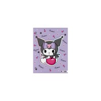 CARPETA Nº 3 CON CORDON MOOVING KUROMI CARPETA Nº 3 CON CORDON MOOVING KUROMI