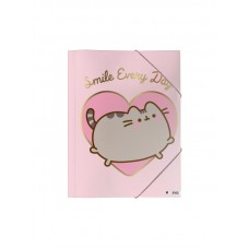 CARPETA 3 SOLAPAS CON COLITA Nº 5 PUSHEEN MOOVING