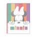 CUADERNO UNIVERSITARIO RAYADO T/D X 80 H MOOVING MINNIE MOUSE