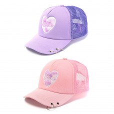 GORRA CON VISERA INFANTIL BORDADA NENA SKORA CORAZON