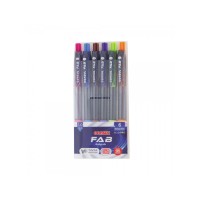 BOLIGRAFO X 06 COLORES CONSUL FAB RETRACTILES