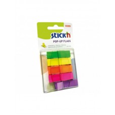 SEÑALADOR AUTOADHESIVO BANDERITAS FLUO X 200 HOJAS STICKN 5 COLORES