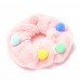 COLITA PARA EL CABELLO DE PELUCHE CON POMPONES SKORA
