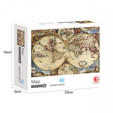 ROMPECABEZAS 1000 PIEZAS 70 X 50 CM MAPA MUNDI ANTIGUO ROMPECABEZAS 1000 PIEZAS 70 X 50 CM MAPA MUNDI ANTIGUO