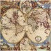 ROMPECABEZAS 1000 PIEZAS 70 X 50 CM MAPA MUNDI ANTIGUO