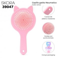 CEPILLO PARA EL CABELLO INFANTIL SKORA GATO NEUMATICO 39047