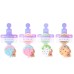 CEPILLO PARA EL CABELLO RETRACTIL CON ESPEJITO INFANTIL OSITO CON DONA SKORA