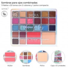 SOMBRAS PARA OJOS X 22 SKORA