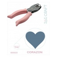 SACABOCADO CORAZON 5 MM PINZA