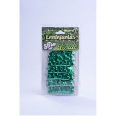 LENTEJUELAS X 3 G VERDE